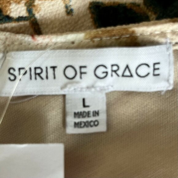 Nordstrom Spirit of Grace Midi Dress Large Pale Pink New Floral Sleeveless Summe - Picture 8 of 10